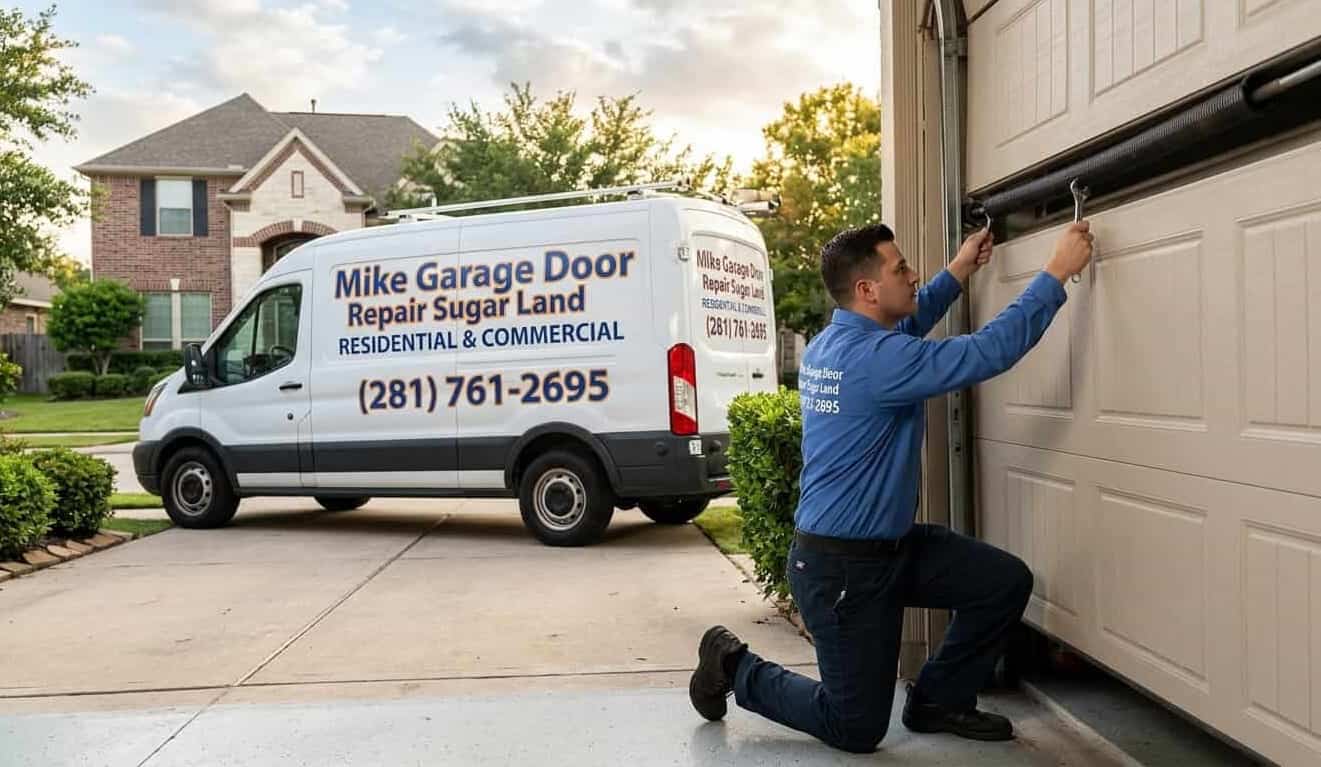 Garage door repair Sugar Land TX